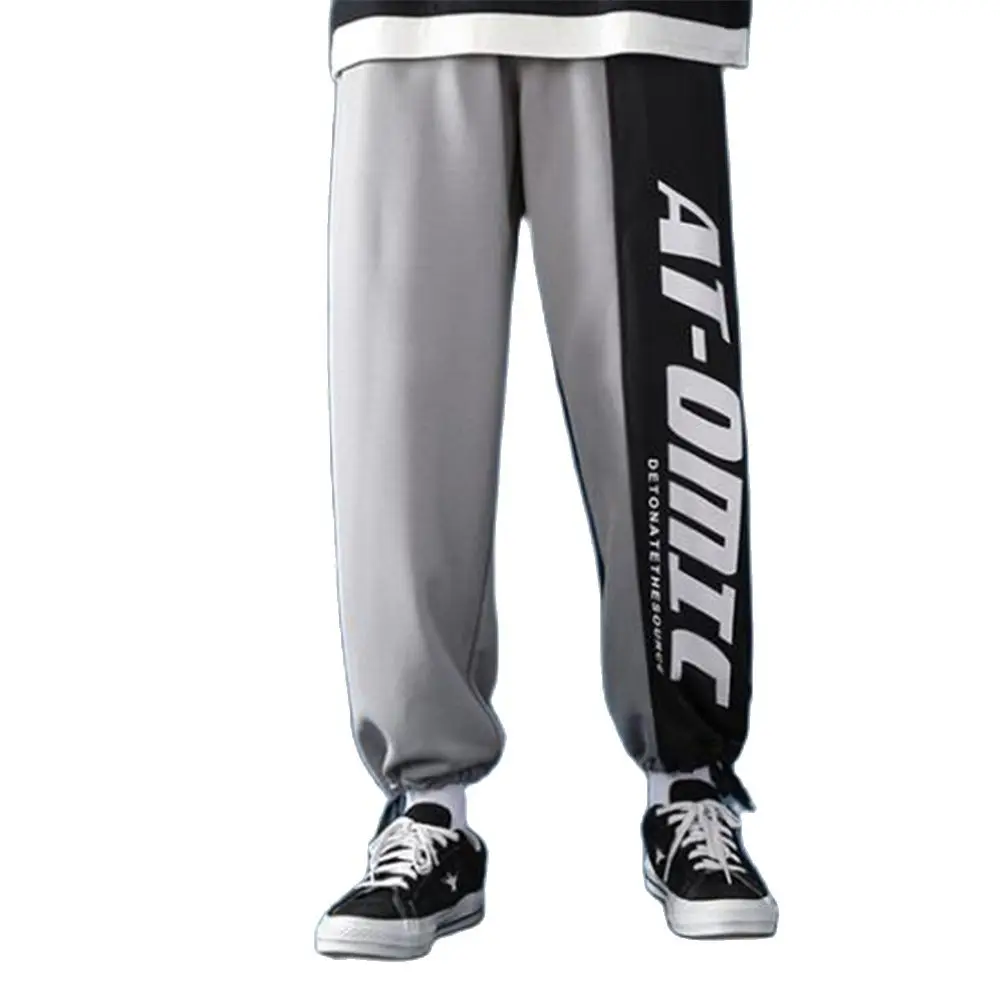 2024 Fashion Trends Clothing Teens Hip Hop Trousers Japanese Streetwear Joggers Sweatpants Mens Side Anime Print Harem Pants