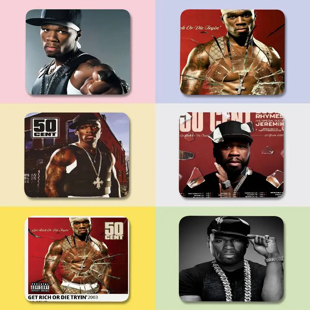 

Коврик для мыши 50 Cent American Hit Pop Hop Rapper, маленький игровой коврик для ноутбука, коврик для геймеров, коврик для клавиатуры, защитный коврик для стола, мультяшный дизайн