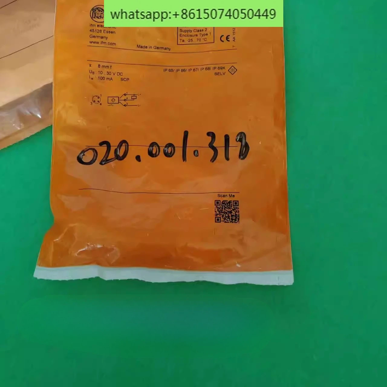 

IGS234 Plug-in Sensor IGK3008BANKG/US-104 Proximity Switch
