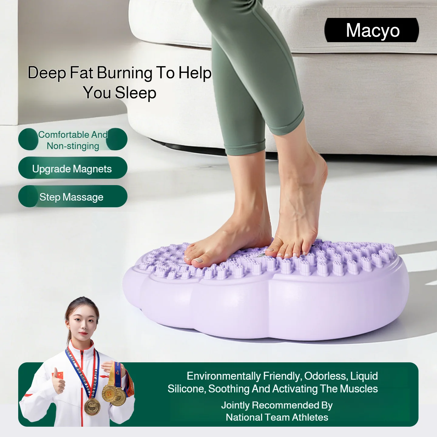inflatable-foot-massager-stepper-balance-board-with-anti-slip-pvc-massage-dots-for-yoga-training-slimming-leg-shaping