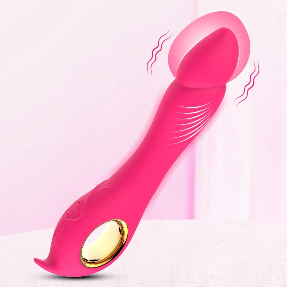 G Spot Vibrator Dildo Powerful Inflatable Vibrating Massagers Clitoral Vagina Anal Stimulation Adult Sex Toys for Women for Men