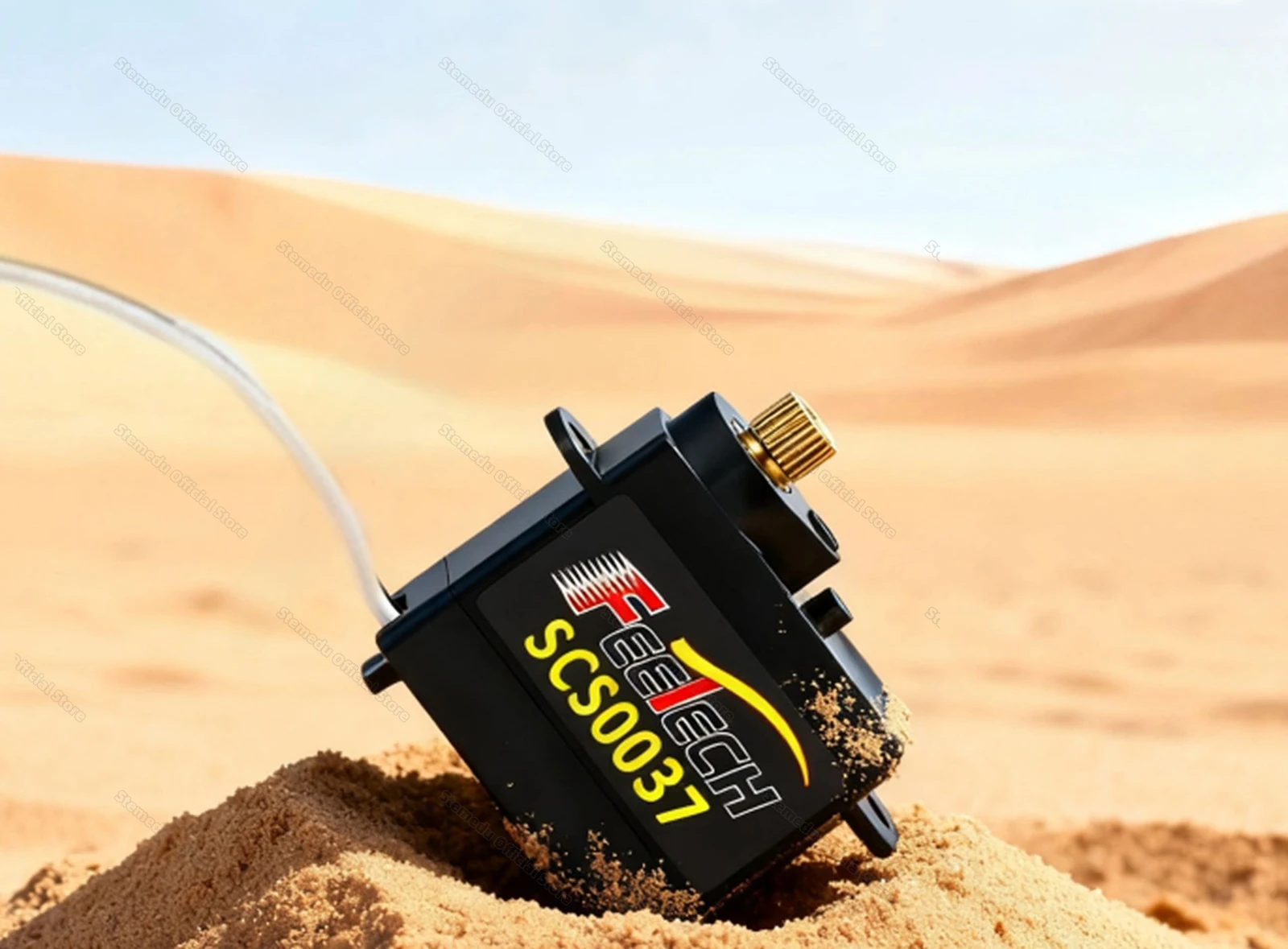 Feetech SCS0037 6V 3.7g TTL Metal Gear Serial Port Micro Coreless Motor Servo 1.8kg.cm para RC Helicóptero/Robot/STEAM Education