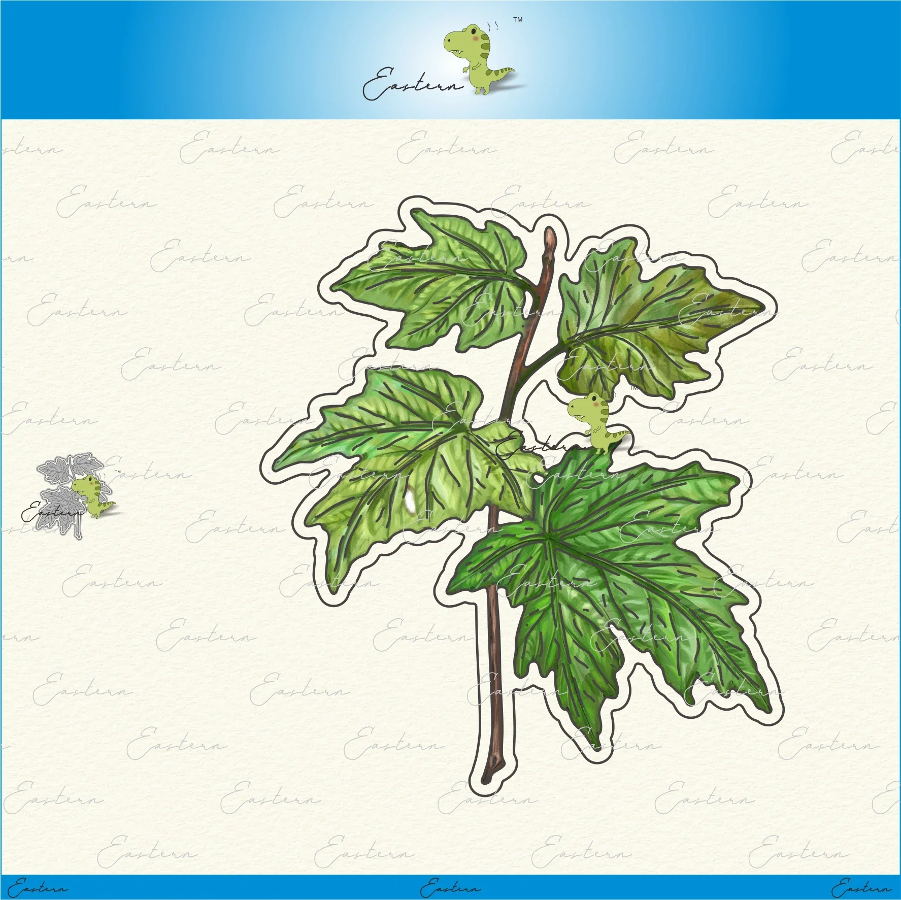 Sycamore Branch metal cutting dies 2021 new diy  molds Scrapbooking Paper Making die cuts crafts
