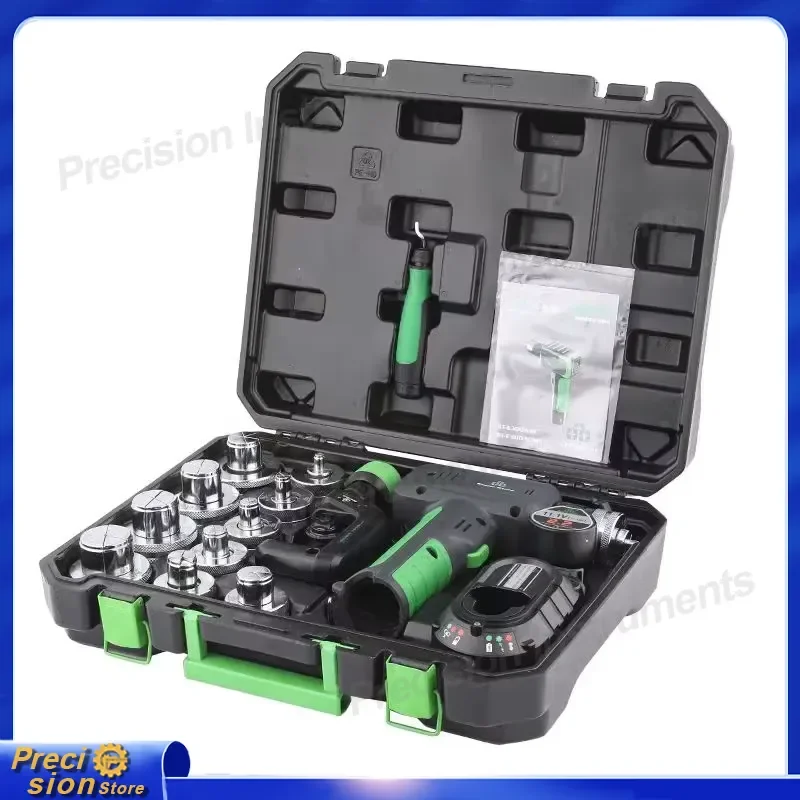 For Tube Expander HVAC Copper Pipe Flaring Tool Lithium Battery Powered Industrial Repair Kit 3/8 to 1-5/8 Inch Auto