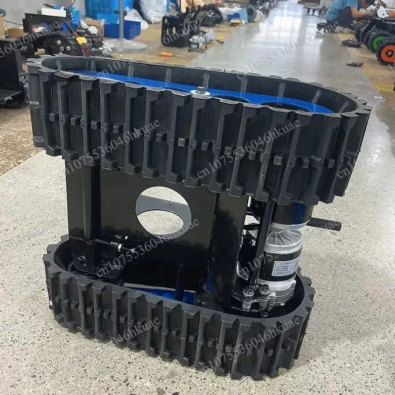 Metal Frame Crawler Chassis Base Electric Drive Structure Outdoor Vehicle Assembly Mechanical Accessories