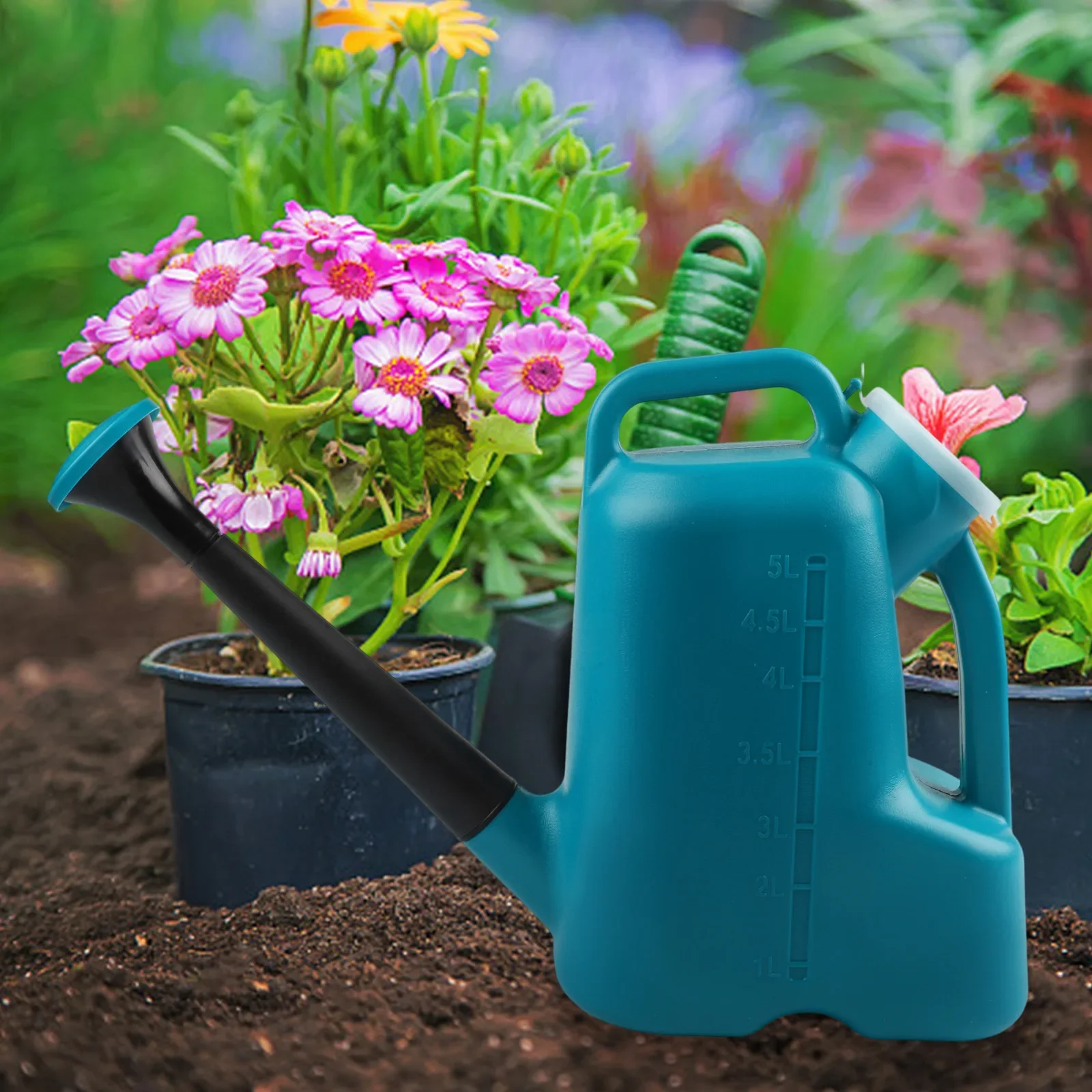 

Long Mouth Watering Can Plastic Plant Watering Can Gentle Care For Flowers Indoor And Outdoor Use Sturdy PP Material