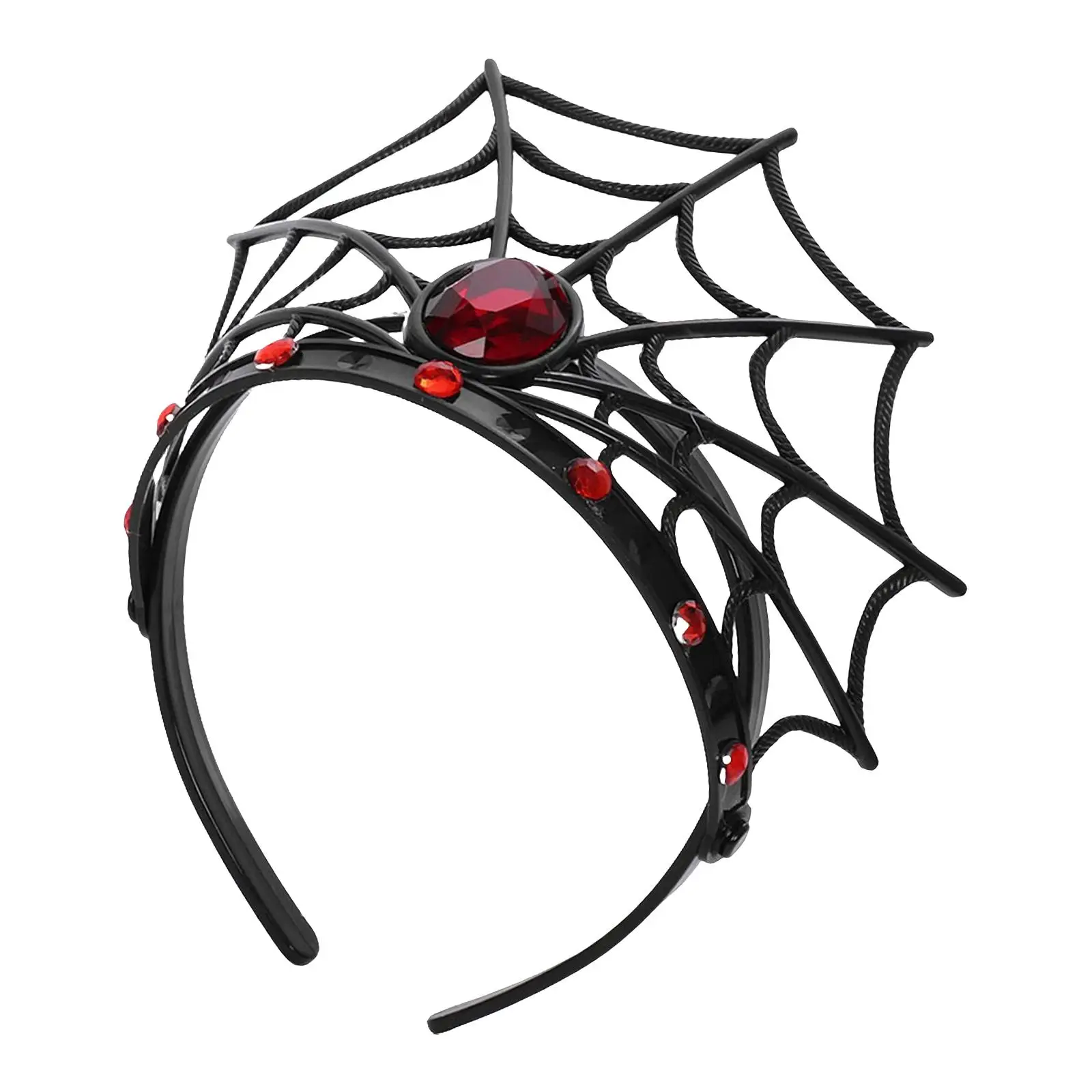 Halloween Headband Cosplay Traje Acessórios, Headwear, Web Hair Hoop, Headdress Hairband para Performance, Performances de Palco