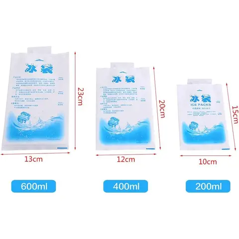 10 st. Gel-ispåsar, återanvändbara kalla kompresser för skador, smärtlindring, säkra miljövänliga varma och kalla gelpåsar 12 best sales kall gel - №1