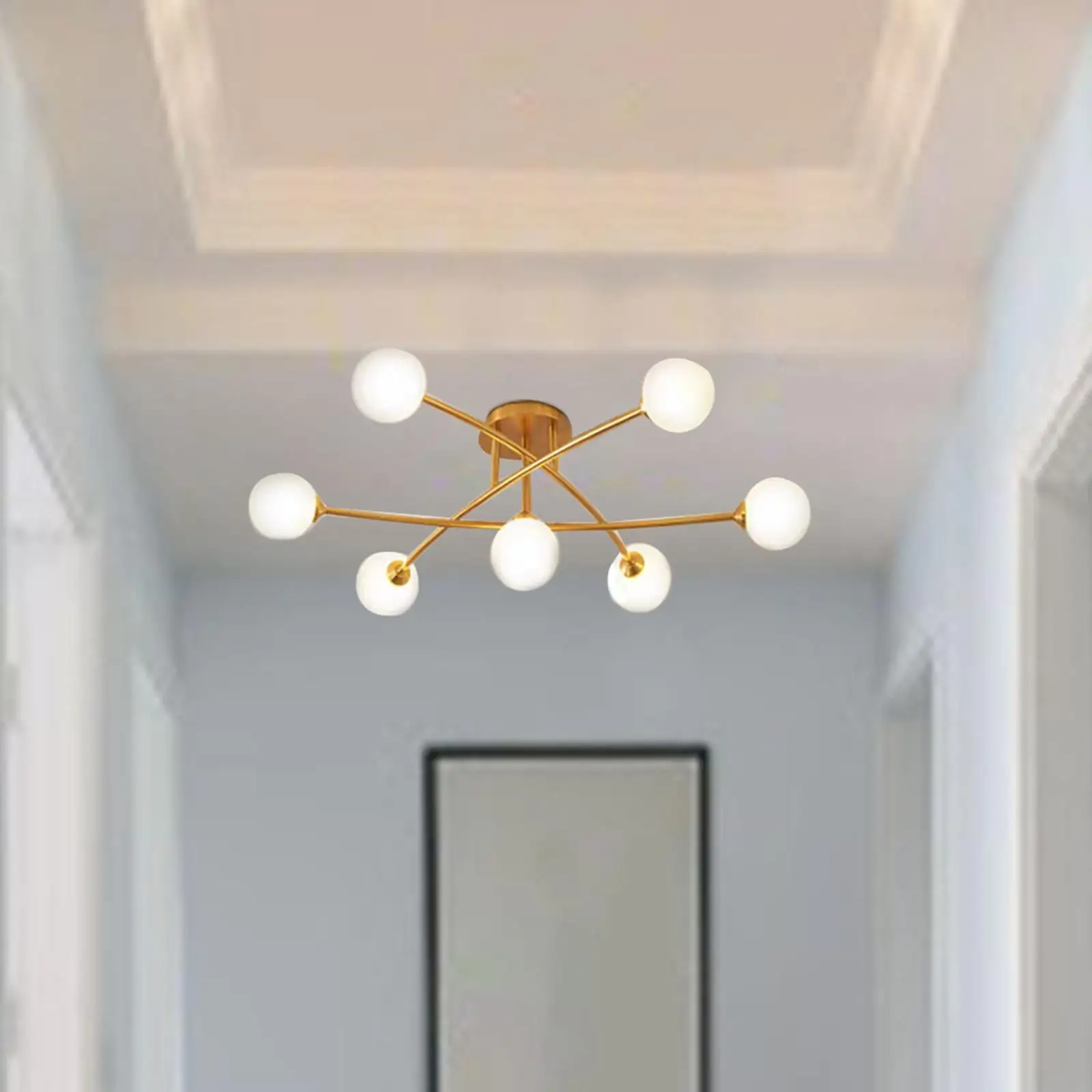 2x유리 볼 램프 갓 대학 욕실용 드레서 라이트 커버 교체 12cm