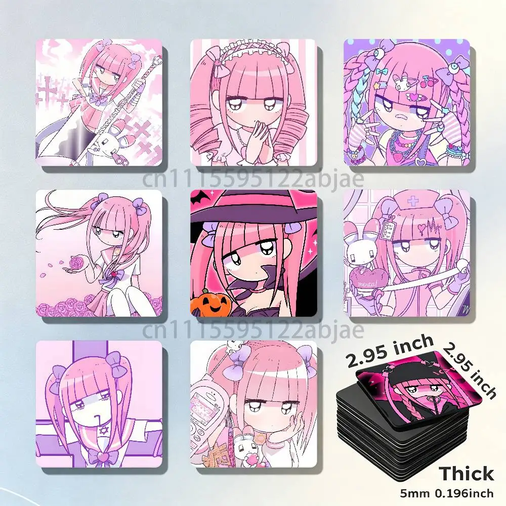 Cute M-Menhera C-Chan Girl Refrigerator Magnets the Perfect Choice for Home Create Warm Cozy Home Decor Gifts