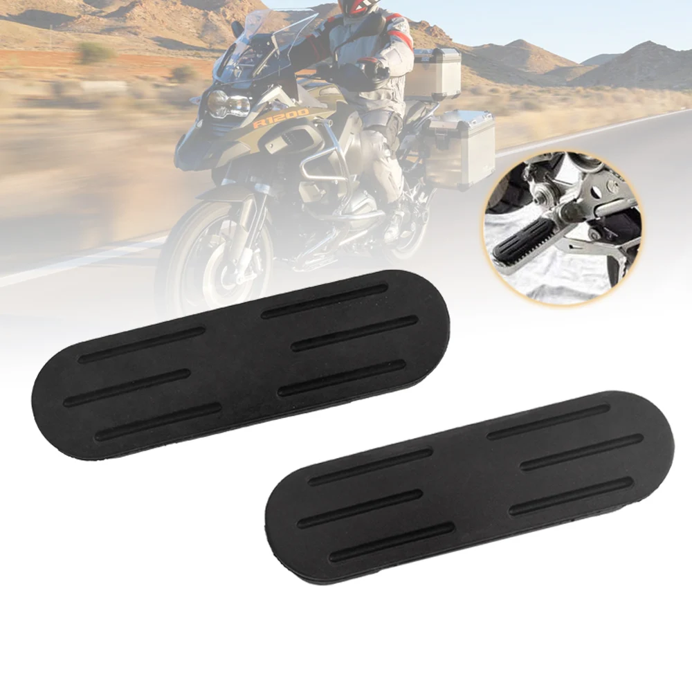 

Motorcycle Front Footrest Footpeg Foot Pegs Pedal Black For BMW R1200 GS R1200GS F650GS R1100GS 2001-2013