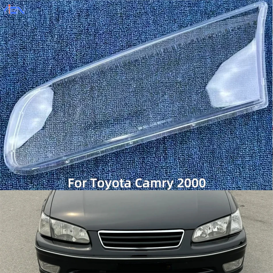 

Для Toyota Camry 2000, крышка передней фары автомобиля, прозрачный абажур, крышка фары, маска, линза