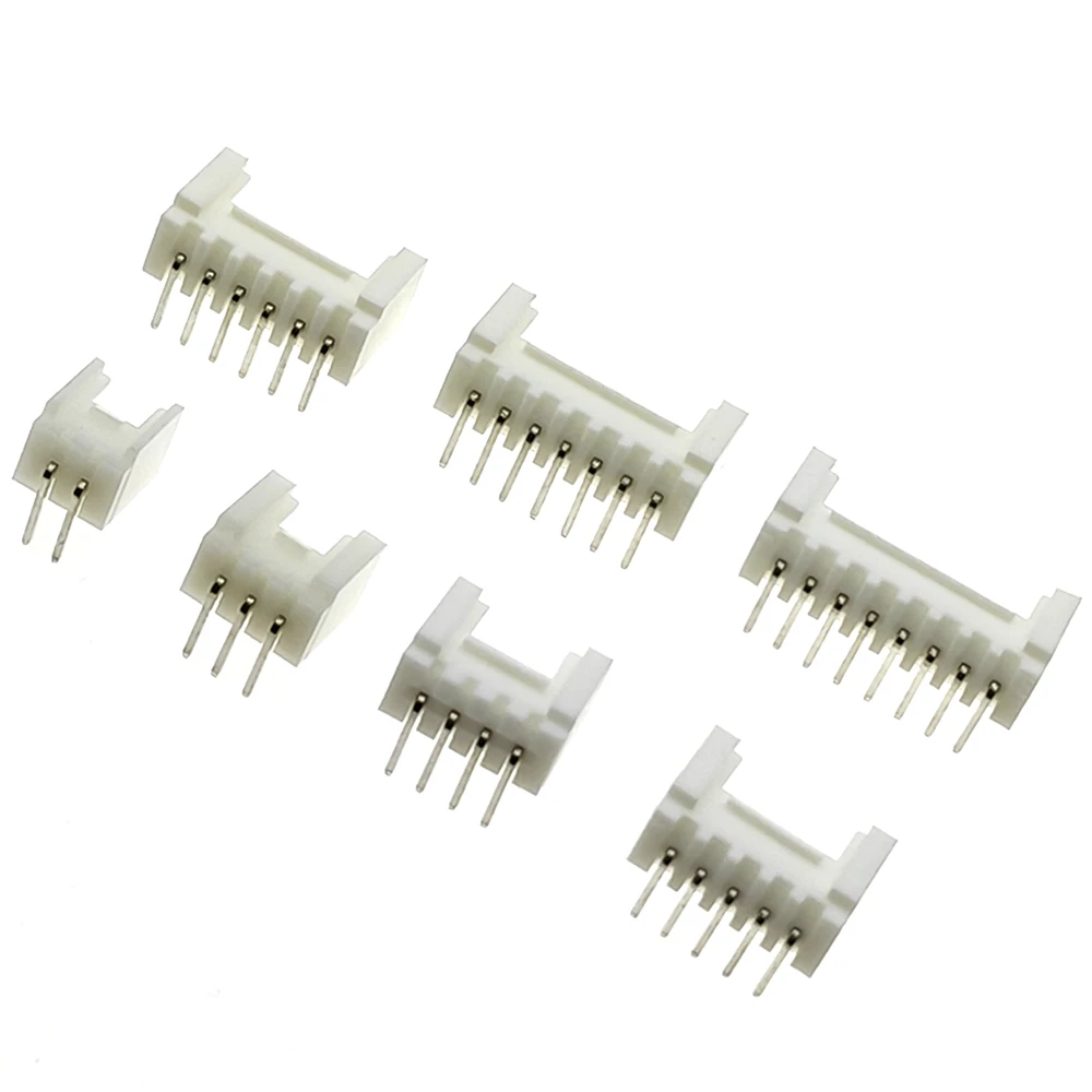 10Sets/Lot HY2.0 HY 2mm Connector Curved Needle Seat+Plug+Terminals 2P 3P 4P 5P 6P 7P 8P Connector Pitch 2.0