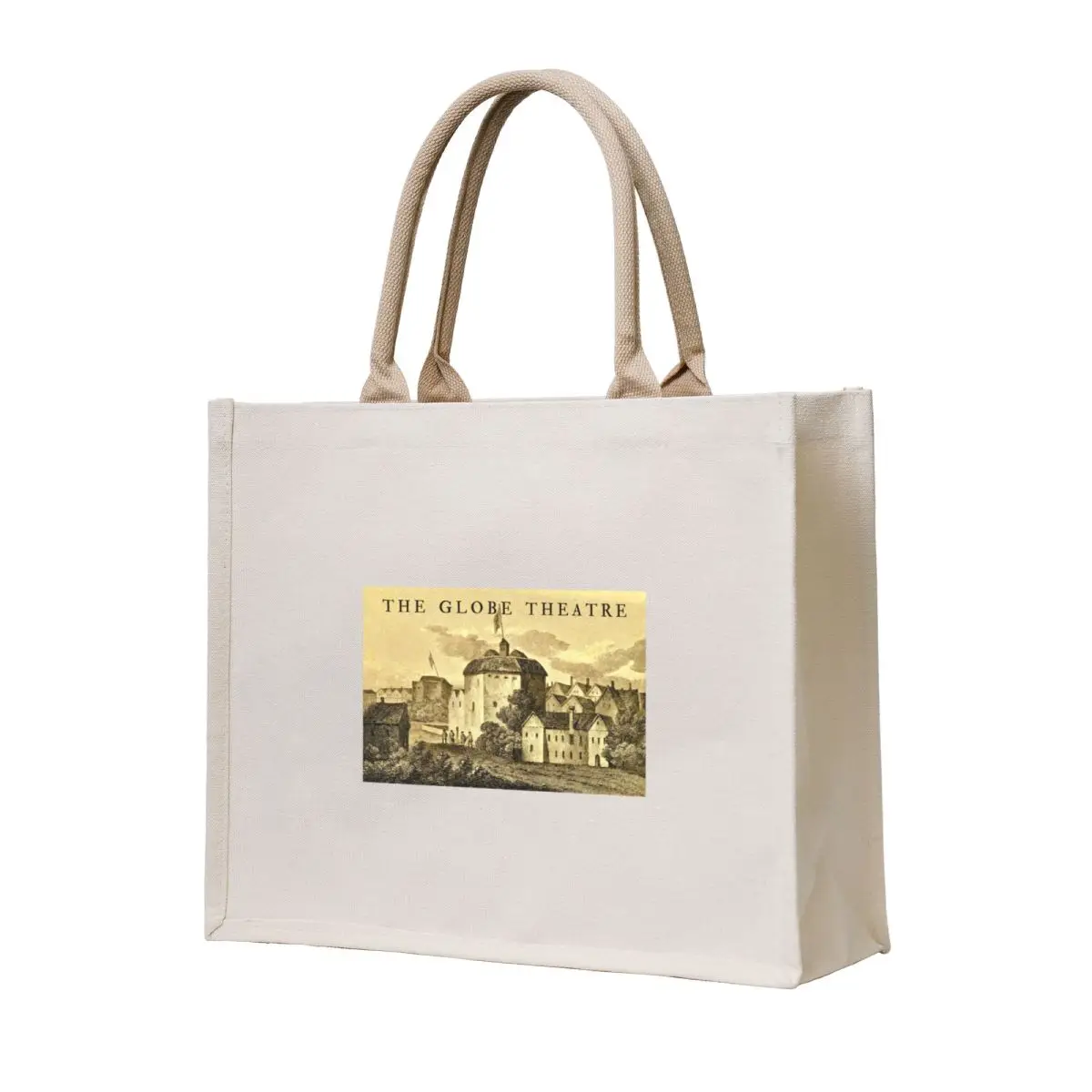 

Shakespeare's Globe Theatre, c.1612 Tote Bag Canvas Gift bags reusable grocery bags bag for beach
