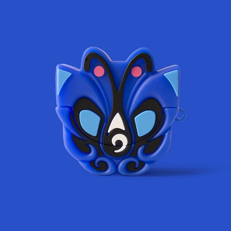 Custodia protettiva Shark Cute Cartoon per OPPO Enco Air 3 Custodia protettiva Bluetooth wireless in silicone morbido Cover OPPO Enco Air3 con gancio