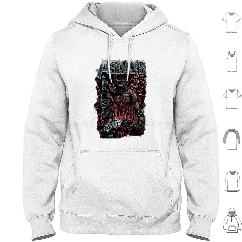 Asking Alexandria Hoodies Long Sleeve Asking Alexandria