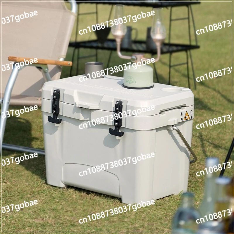 Insulation box outdoor camping large capacity 25L food and beverage refrigerator car portable portable