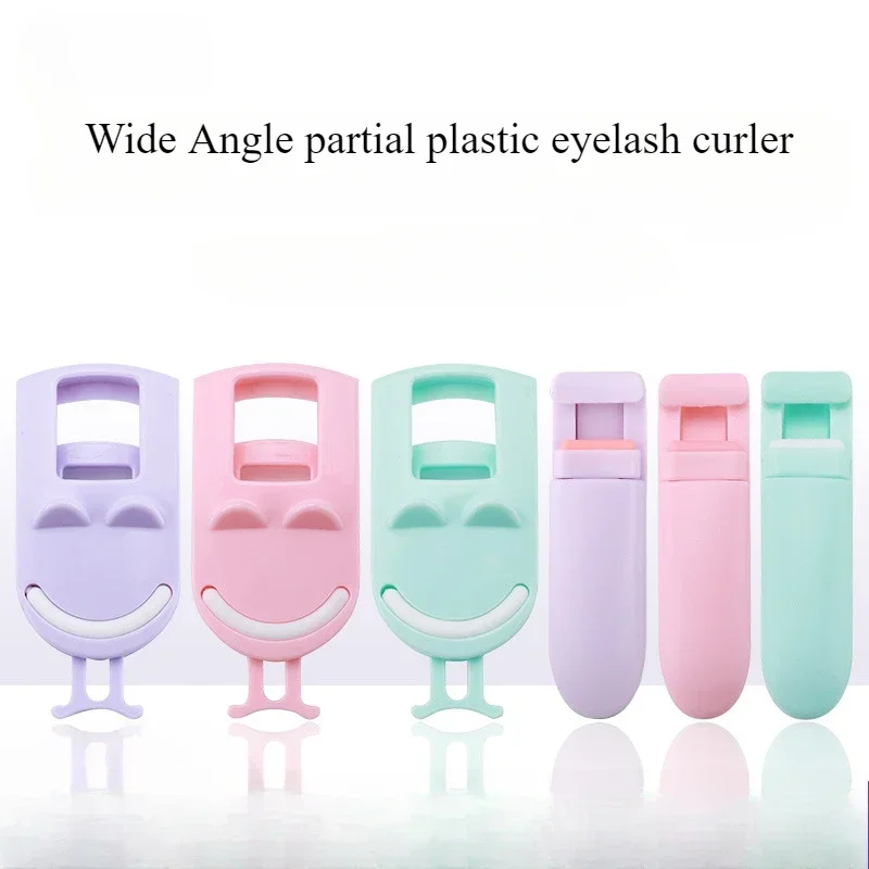 Plastic Eyelash Curler Cute Mini Portable False Eye Makeup Extender Beauty Tools Long Lash Styling Accessories