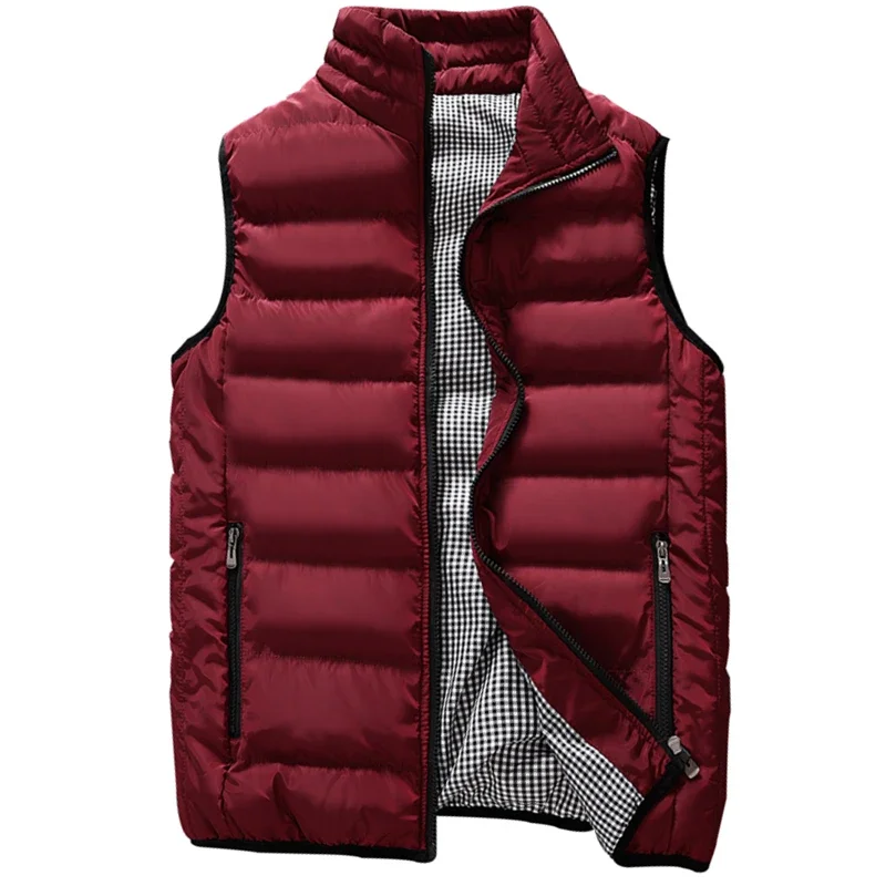 

Outdoor Sports Sleeveless Vest Jacket Army Waistcoat Mens Vest Fashion Casual Coats Mens Winter Warm New Stylish Autumn Vests