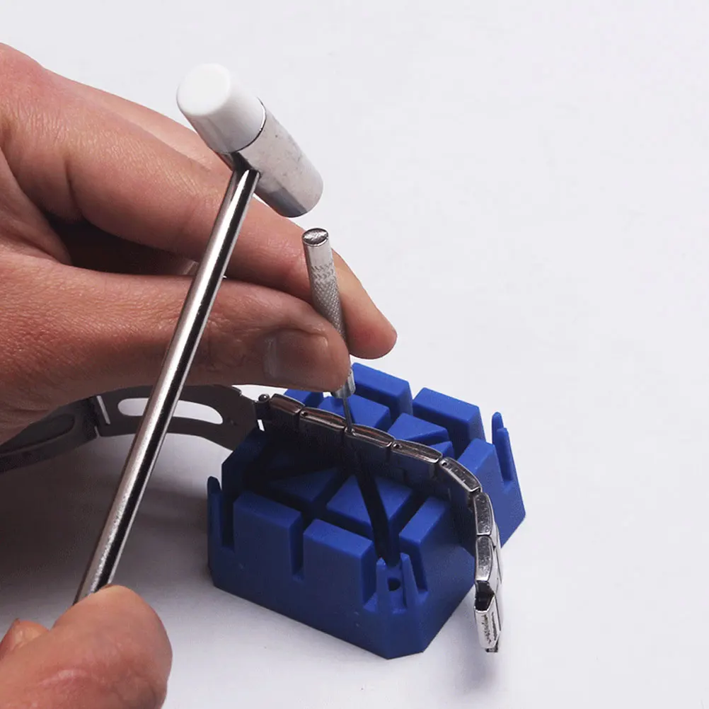 

24pcs Chrome Vanadium Steel Watch Repair Tools Band Link Remover Strap Regulator Spring Bar Punch Needle Durable Lightweight