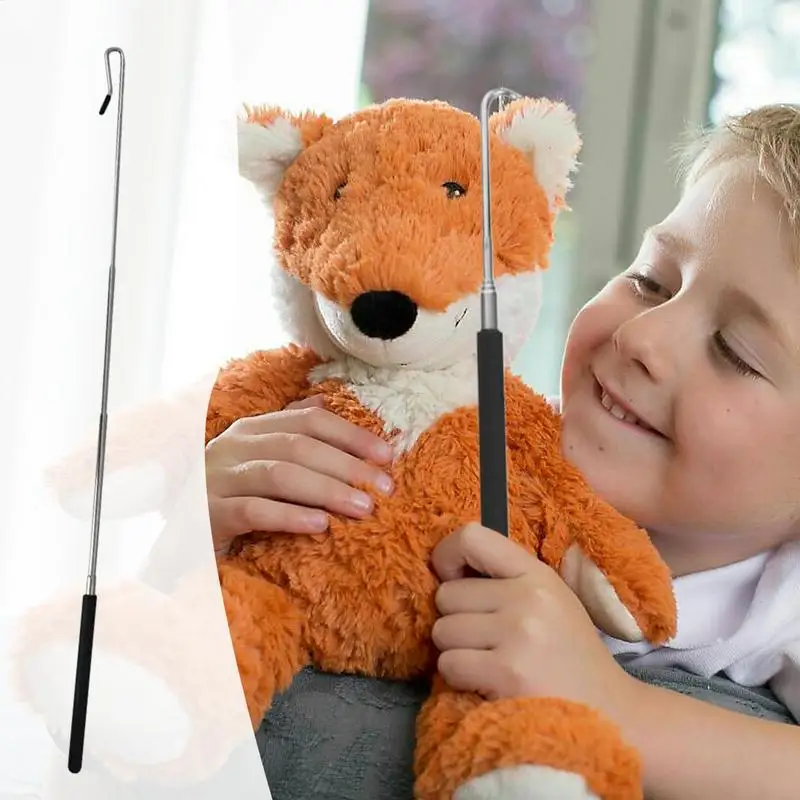 Puppet Control Stick Telescoping Puppet Hand Rod Doll Full Body Handling Accessories Flexible Metal Tool For Home Classroom