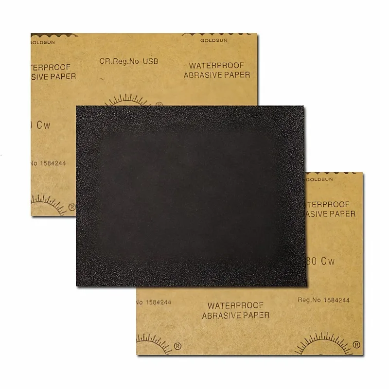 Sandpaper sheet 115 * 140MM square water grinding sandpaper, grinding wall furniture, woodworking polishing, customization