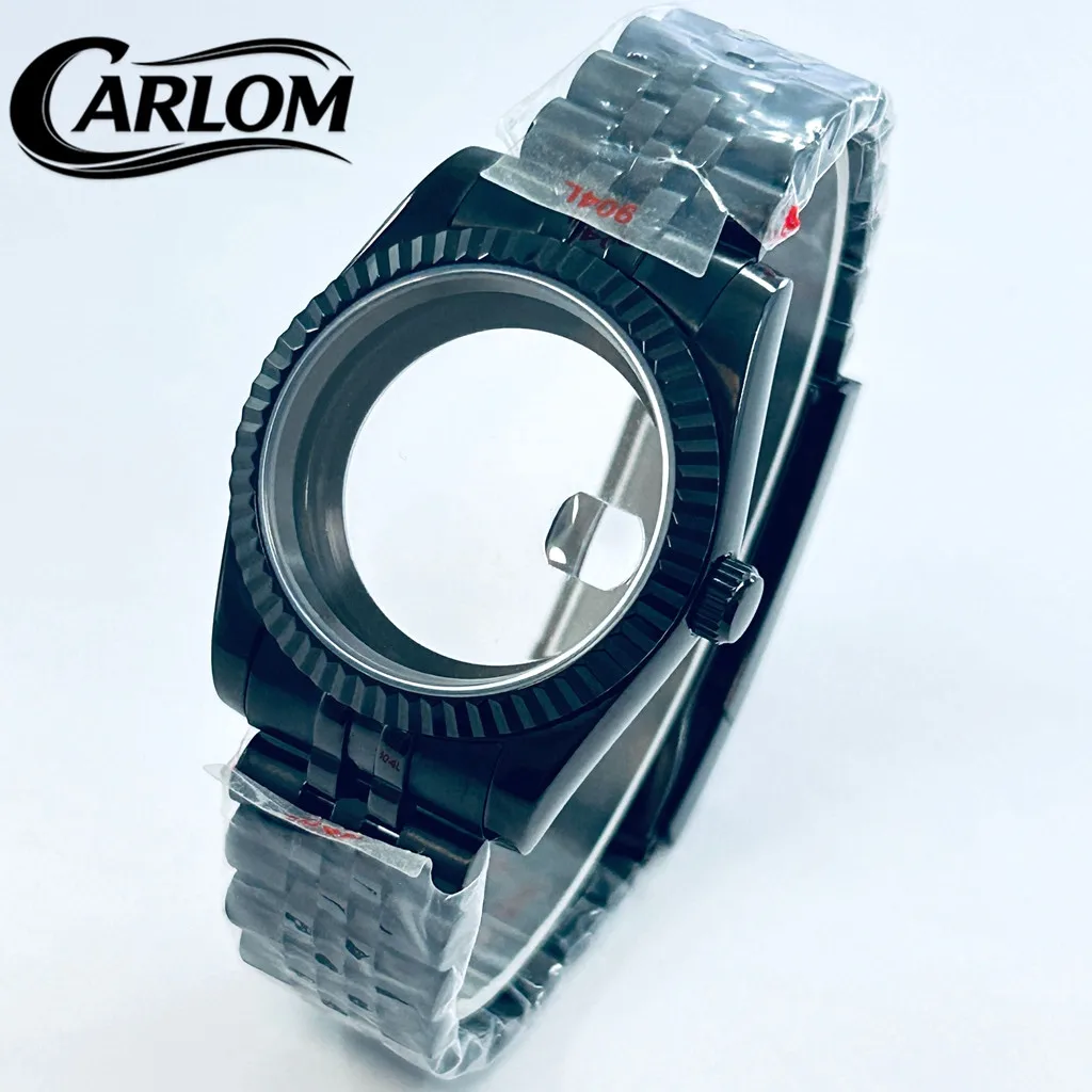 

36mm/40mm NH Watch Case For NH34 NH35 NH36 NH38 NH39 NH70 NH72 ETA2824 PT5000 Waterproof Sapphire Glass Date Jubilee