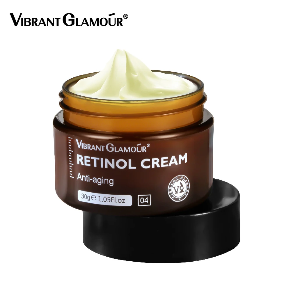 Vibrant Glamour Retinol Anti-aging Face Cream Improve Fine Lines ​refreshing ​nourish Skin Firming Moisturizing Facial Skin Care