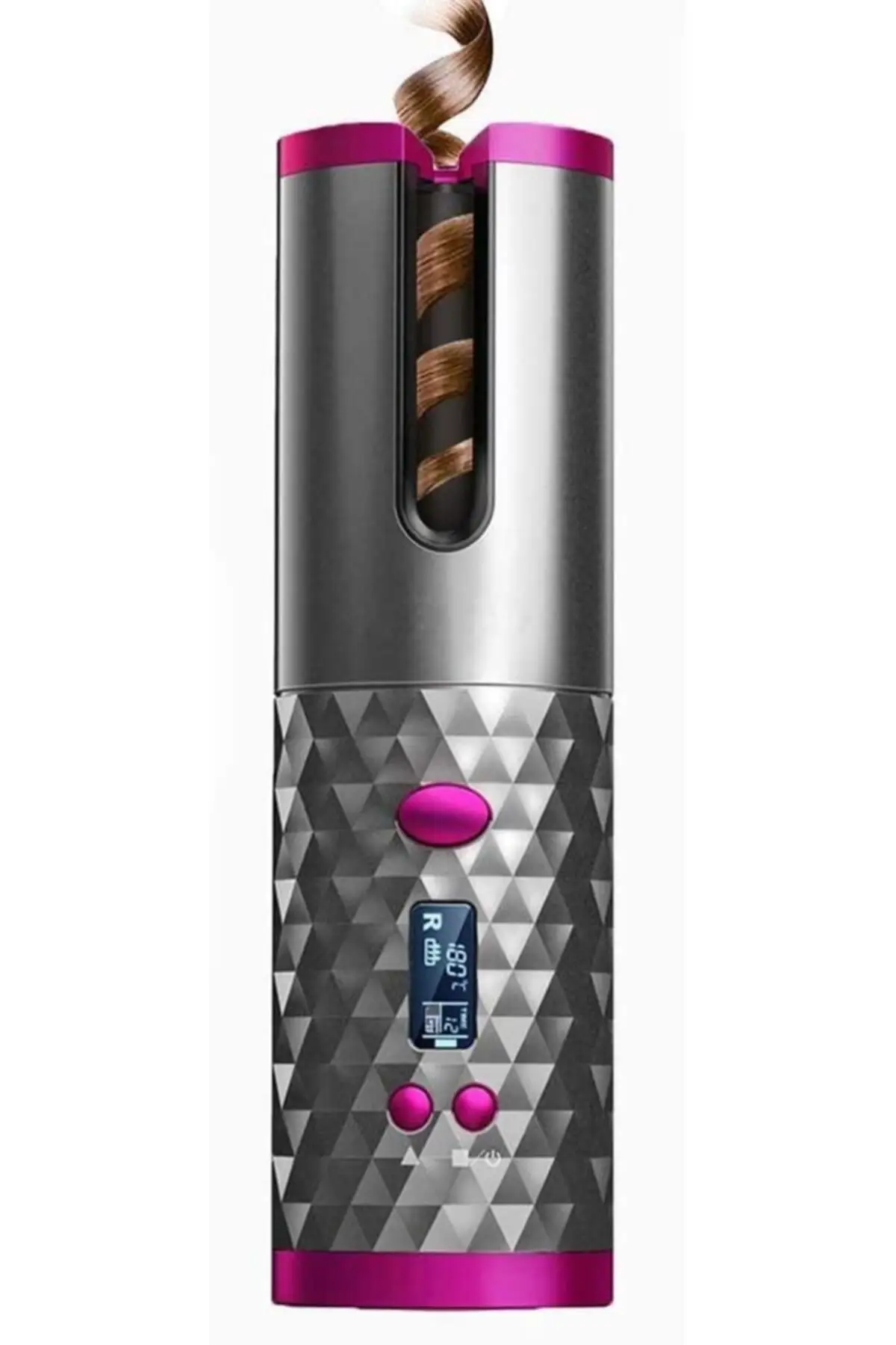 Alat Pengeriting Rambut Otomatis Isi Ulang Nirkabel Pembentuk Aleti Rambut Keriting