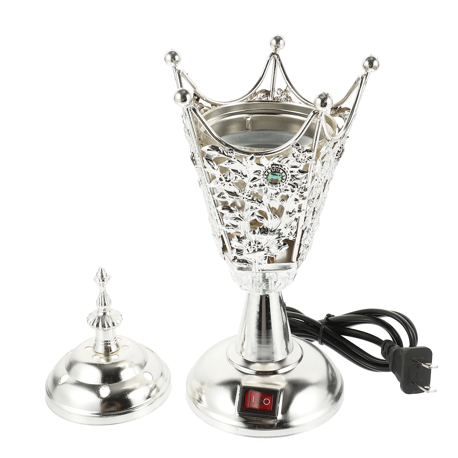 

Electric Incense Iron Retro Aroma Electric Censer Burner Censer Home Decor Fragrance Relaxation Tabletop Stable Placement