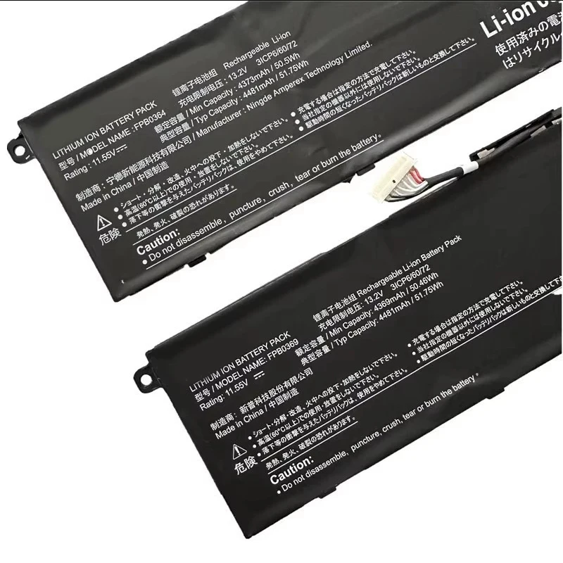 CP Laptop Battery FPB0364 FPB0369 Replacement For CP813907-01 CP813907-03 Laptop Battery Replacement 11.55V/4373mAh/50.5Wh