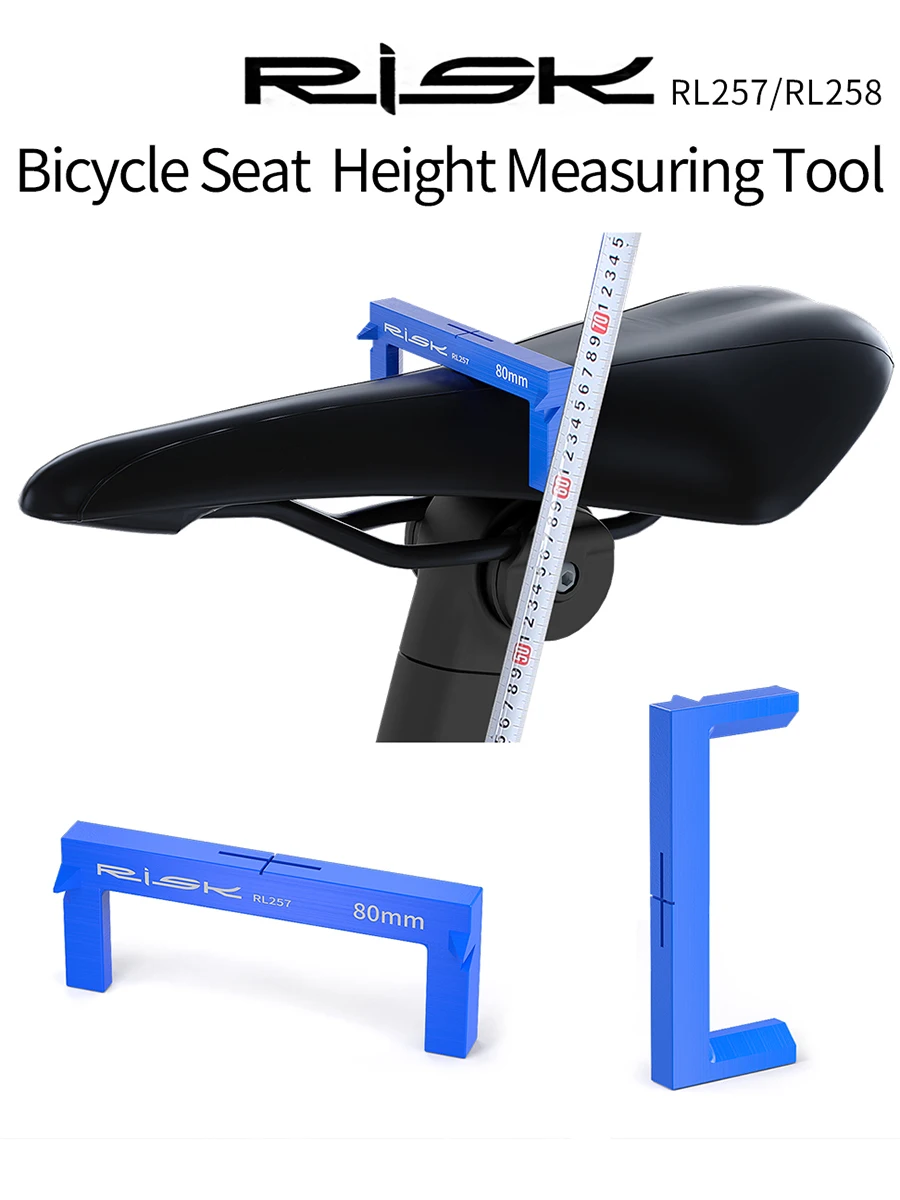 AliExpress RISK Risk Bicycle Seat Height Measuring Tool Fitting Measurement Gauge Bike Saddle Position Tools BB Center Positioning Parts