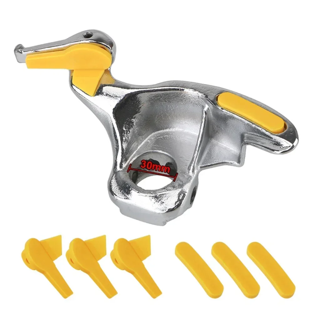 Tire Repair Tool Tyre Changer Tire Changer Accessories Yellow Nylon 6 Set Spacers Head Duck Insert Rim Protector USEFUL