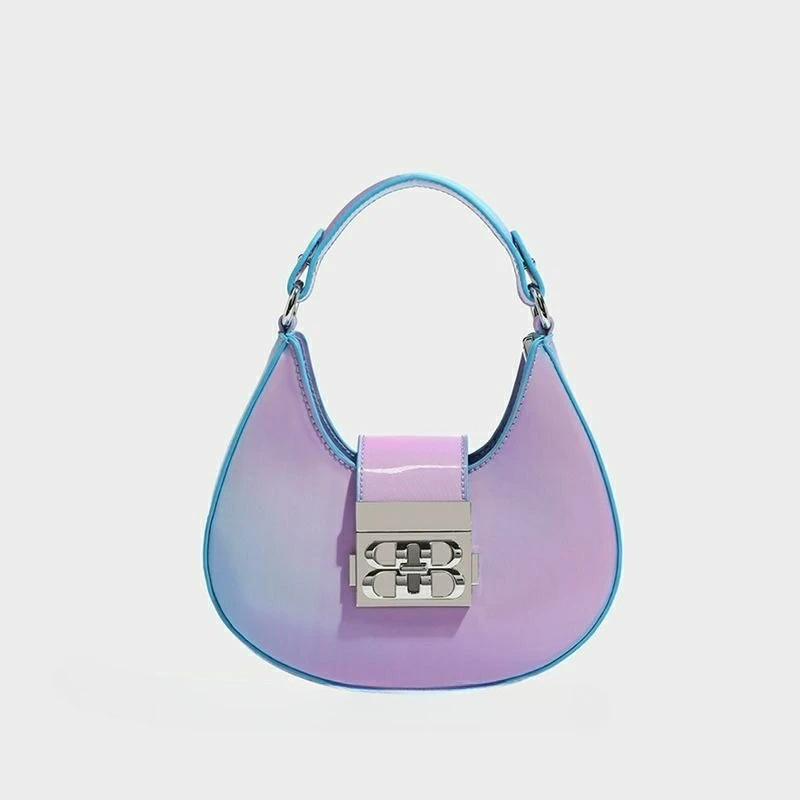 

Сумка с витым яйцом, женская летняя новая цепочка с технологией постепенного изменения, оригинальный нишевый дизайн, сумка в форме полумесяца, сумка-мессенджер с моделированием