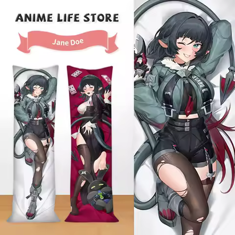 Anime Jane Doe Cute Body Dakimakura Cover Hugging Fullbody Double-Sided Print Pillowcase Zenless Zone Zero Otaku Cushion Covers