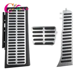 Car Pedals for Audi Q3 2013 - 2018 LHD Accelerator Brake Foot Rest Pedal Pads Cover Car-Styling