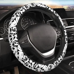 Anime Steering Wheel Cover Universal 15 Inch Car Elastic Steering Wheel Covers Novelty Cars Accessories for Men Women Car SUV