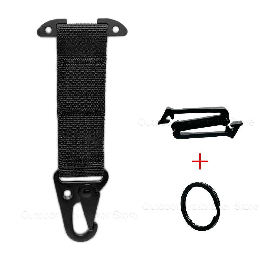 Taktische Clash Haken T-Mount Z-Schnalle Molle Gurtband Clip Olecranon Metall Outdoor Kummerbund Gürtel Jagd Weste Zubehör – Detail 13