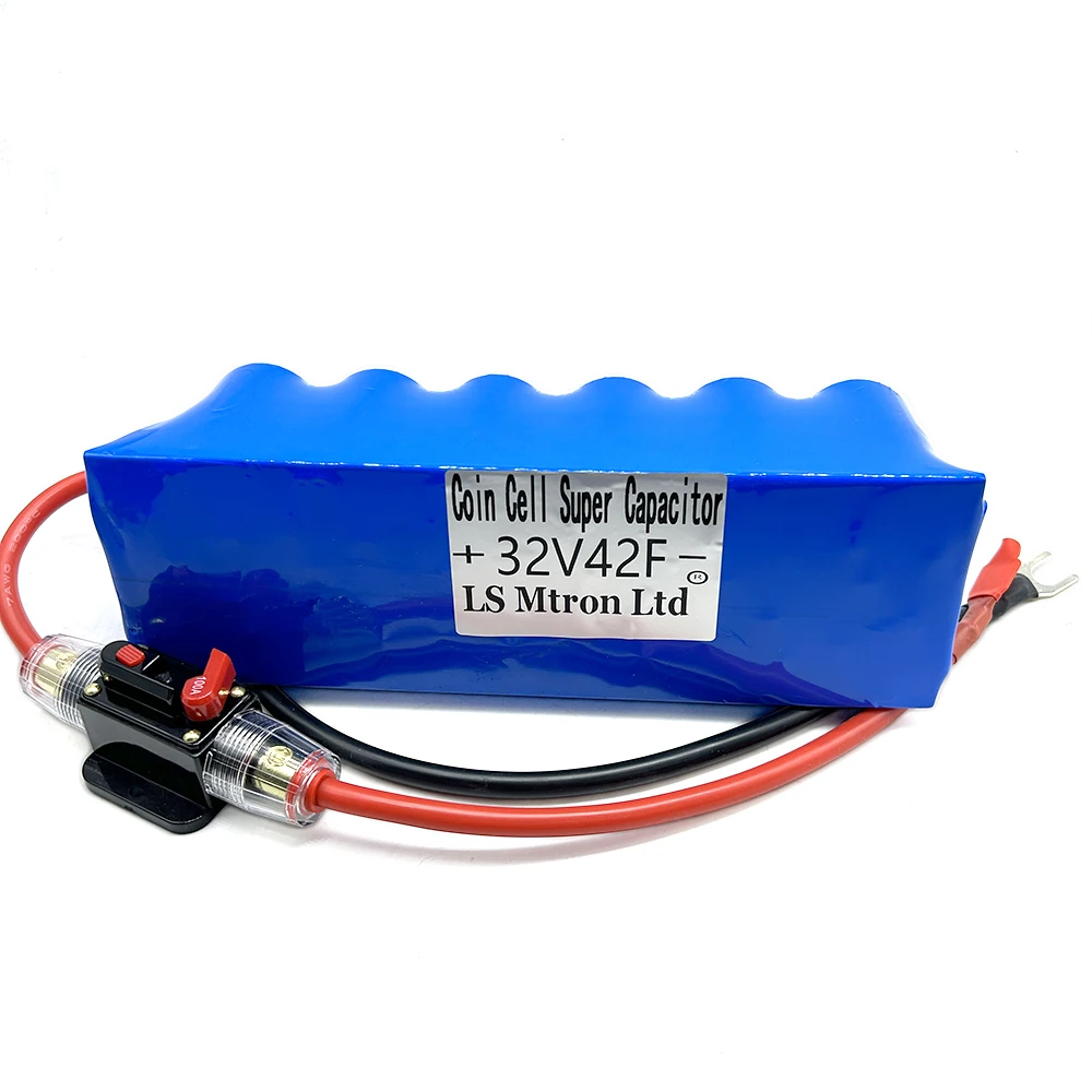 LS Mtron-Módulo Retificador Automotivo, Super Capacitor com Proteção, Fusível de Auto-Recuperação, 32V42F, 2.7V500F