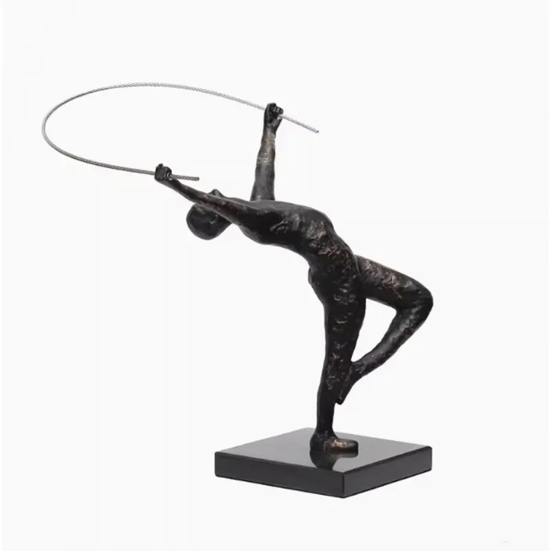 Italian Light Luxury Home Decor Desktop Ornament Modern Minimalist Living Room Display Shelf Art Piece for Office Exhibition