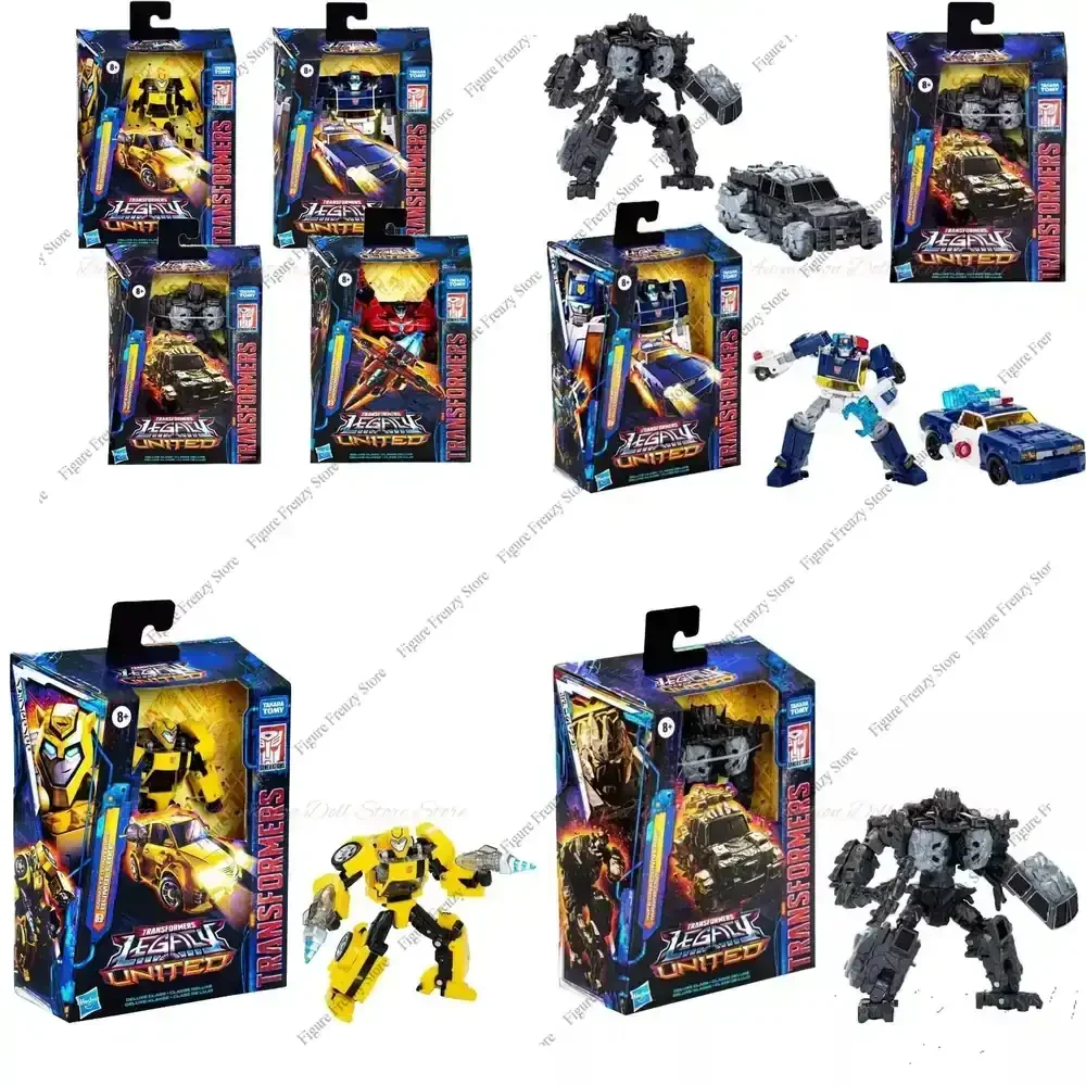 

Специальное предложение: В наличии! Игрушки-трансформеры Hasbro Legacy United Series D Class Rock Chase 08, анимированный Bumblebee Windbla