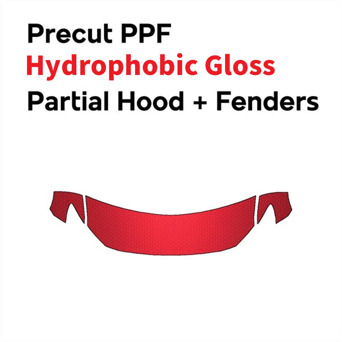 

PreCut PPF Paint Protection Film Gloss DIY Clear Bra Kit for Mazda 6 2014-2017 Partial Hood Fenders Mirrors