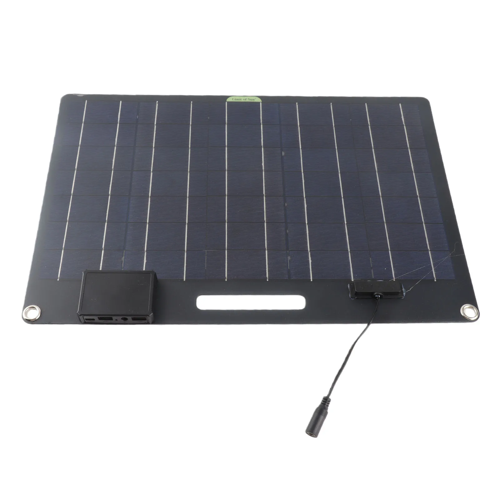 100W Portable Solar Panel 2 USB Outputs 12V24V Fast Charge High Efficiency Solar Panel Charger for Power Bank Phone Laptop RV Bo