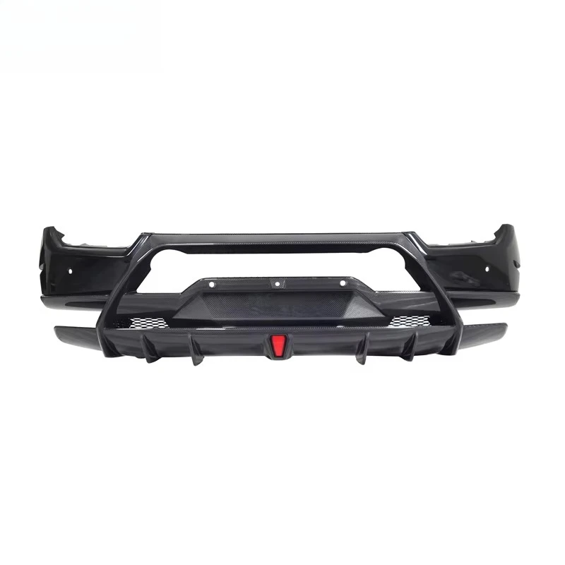 Performante Style Half Dry Carbon Fiber Rear Bumper for Lambo Huracan LP580 LP610 2014-2018