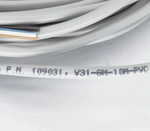 

Brand New Original (109031) V31-GM-10M-PVC female connector cable 10m single end M8 Fast delivery