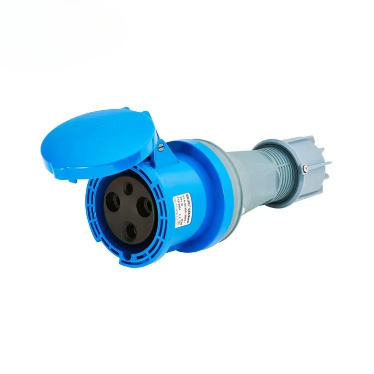 

Industrial Panel Mounted Socket 63A Brass Cable Connector Plug&Socket EN/IEC