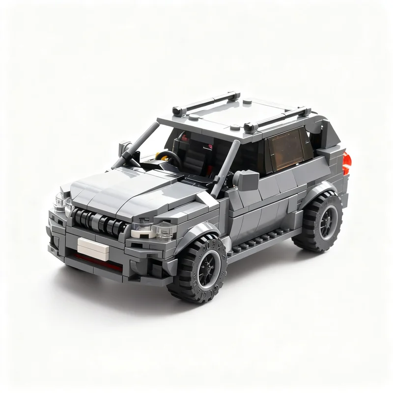 569pcs MOC city Champions BMWS X5 2010 Model Christmas Gift Creative Home Decor Desk Display Shelf Accent DIY