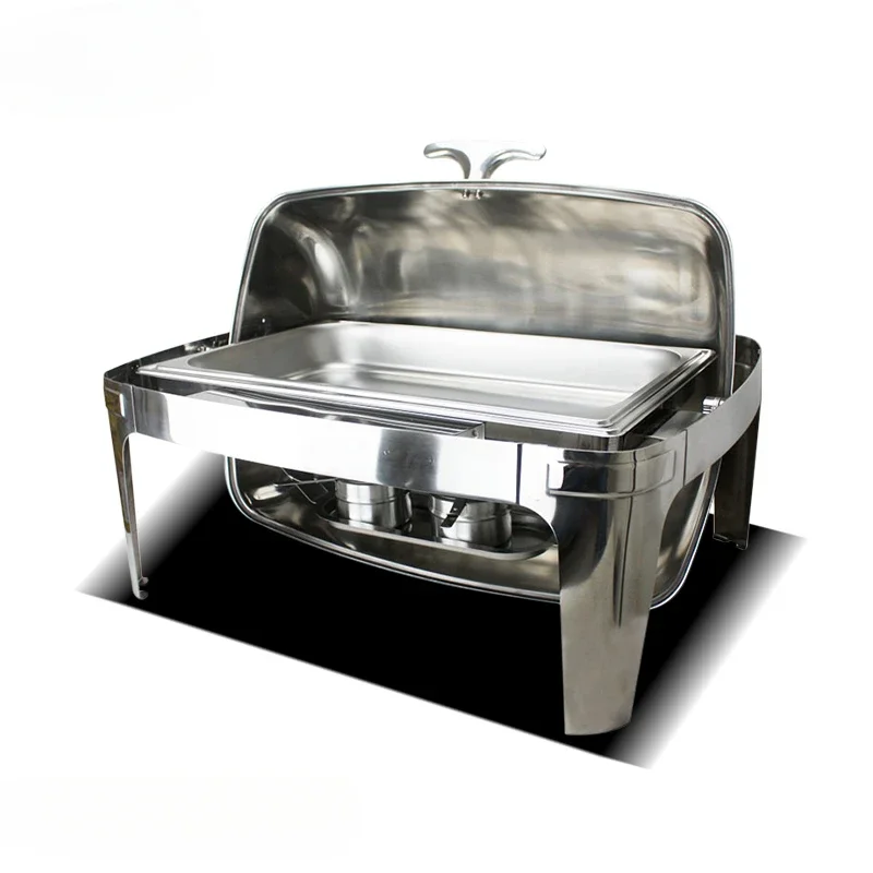 Wholesale hotel catering heater stainless steel self-service stove