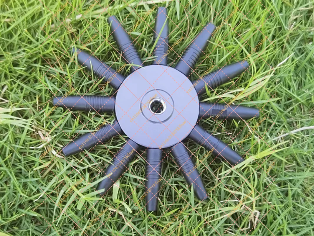 Ground Radial Plate for MA-12 Portable HF Antenna - High-Efficiency Grounding System for Shortwave Communication