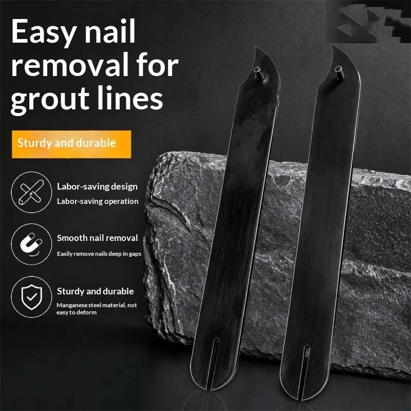 Wall Floor Joint Rake Grout Remover Folding Seam Hook Sealant Tool Tile Grout Remover Manganese Steel Scraper Seam Cleaner